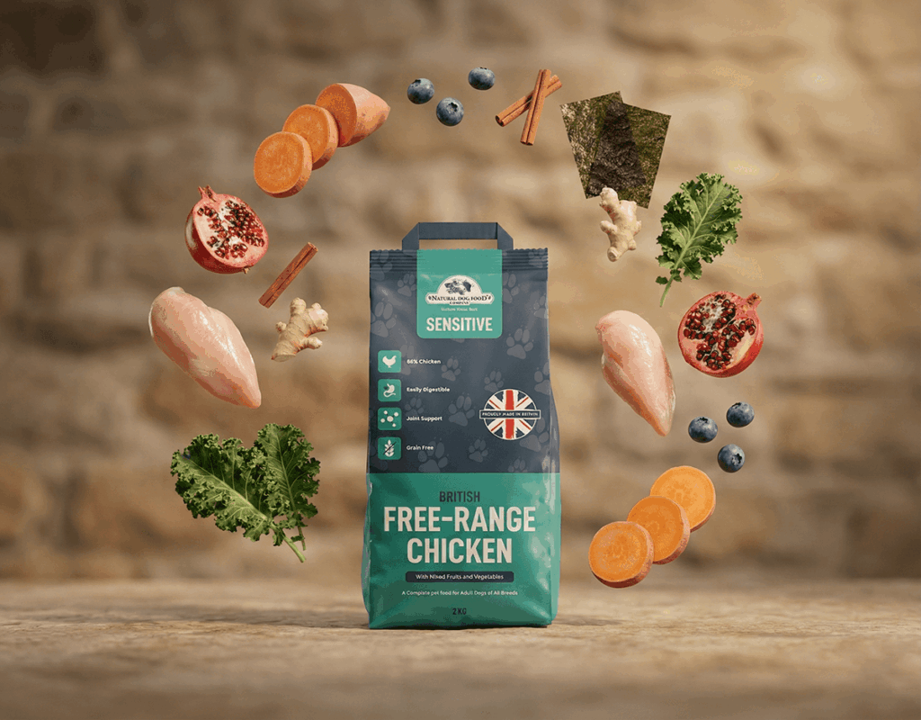 Grain Free Chicken Dog Food | Natural & Ideal for Sensitivities