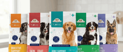 Vet Care dog food range