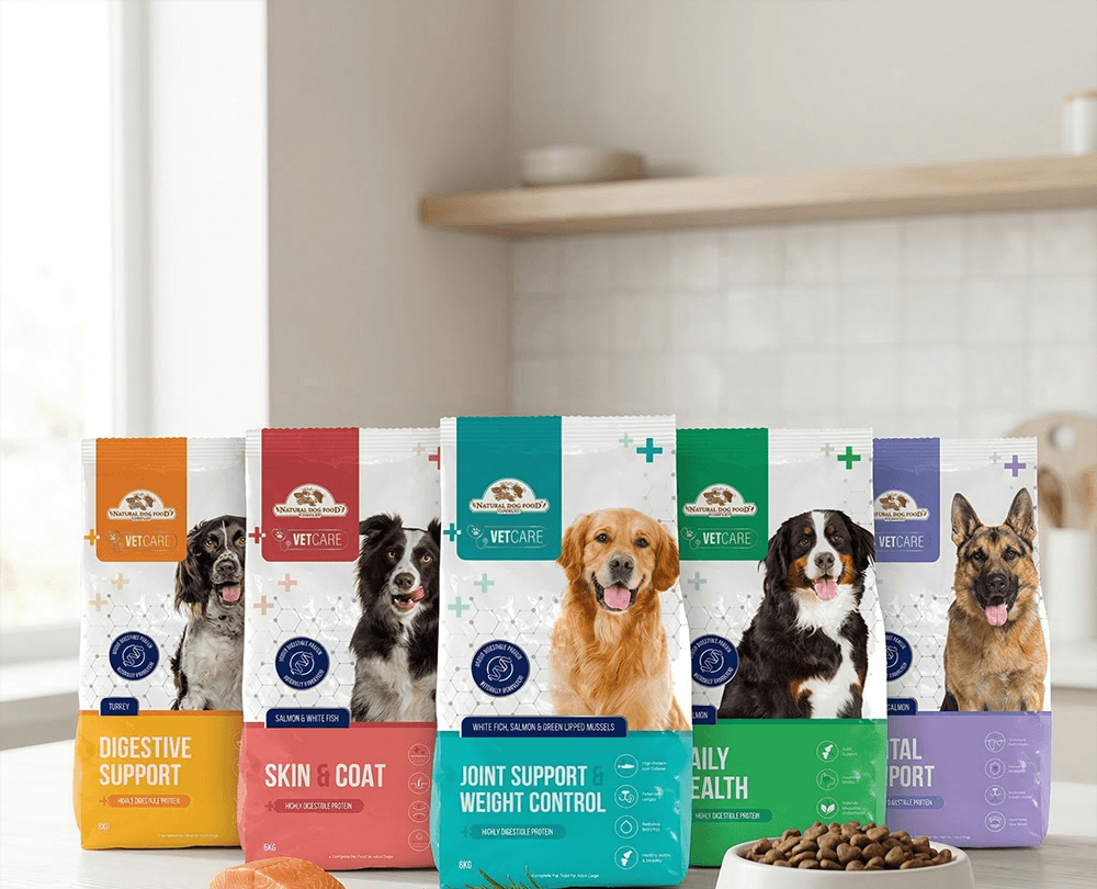 Vet Care dog food range