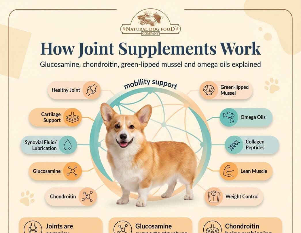 Infographic how joint supplements work